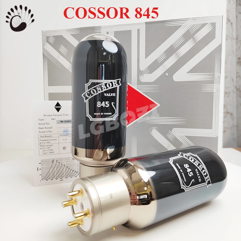 PSVANE COSSOR 845 Vacuum Tube Original Precision Matching Carbon Crystal Second Generation PSVANE 845 Tube Amplifier Genuine