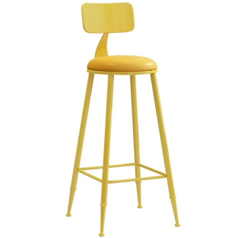 

Designer Restaurant Bar Stools Living Room Nordic Kitchen Office Chair Bedroom Ergonomic Comfortable Cadeira Home Furniture
