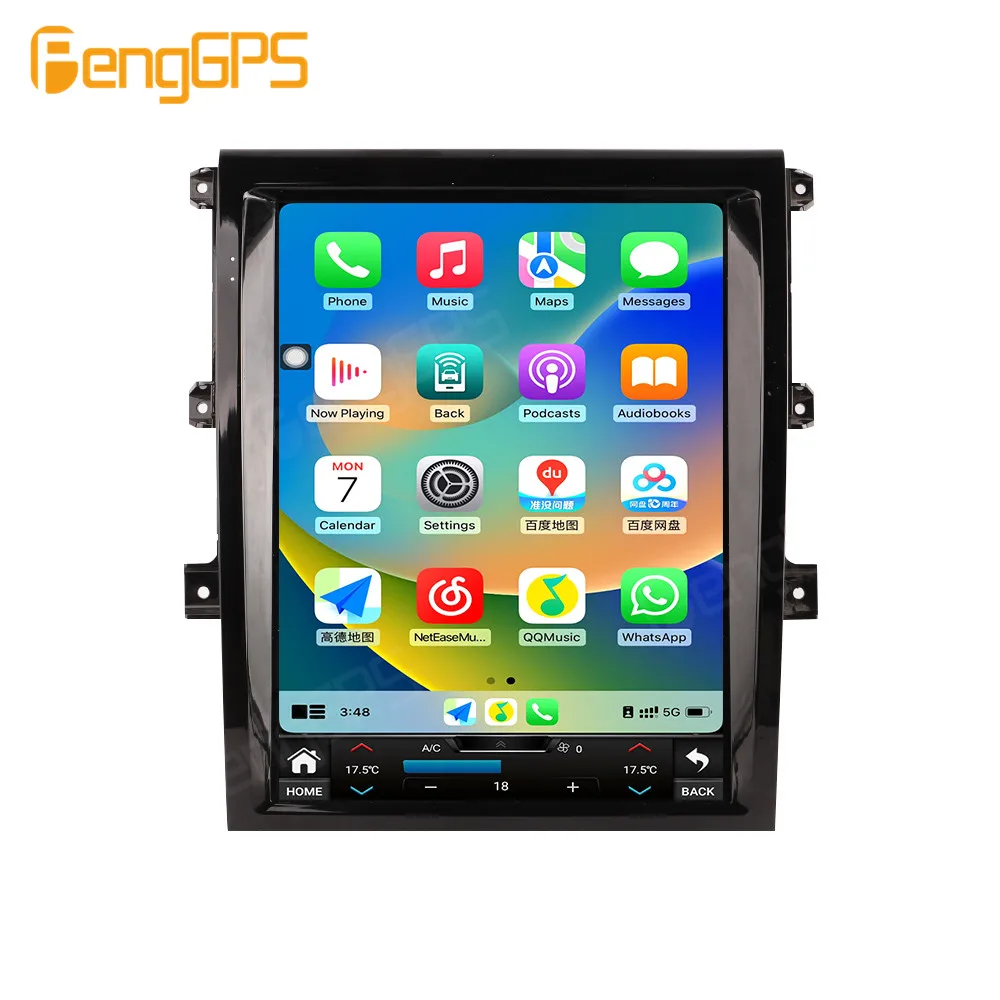 15 Inch 256G Android 13 Car Radio For Land Rover Discovery 5 Car Multimedia Player Anti-Glare Screen CarPlay Auto Navigation GPS