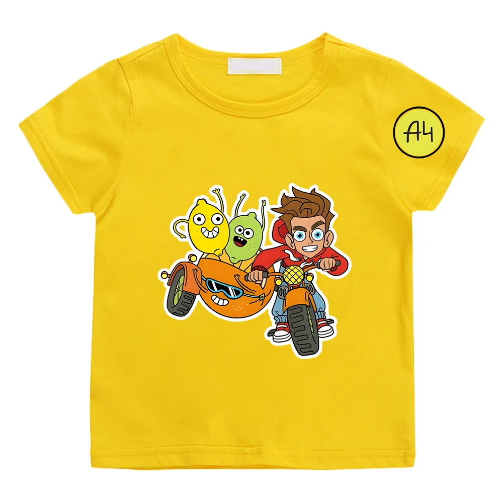 

Влад A4 Бумага Children Tee-shirt Boys and Girls Summer Soft T-shirt 100% Cotton High Quality O-neck Tshirt Kawaii Cartoon Tees
