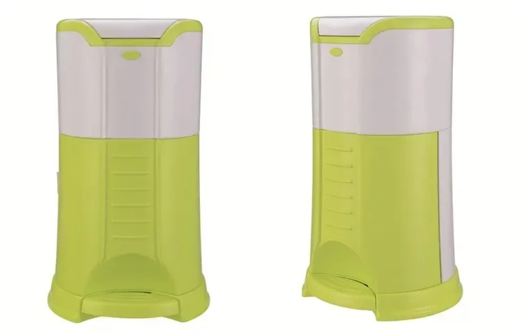 For  12 Meters Garbage Bag Smart Plastic Pedal Diaper Pail Waste Bin