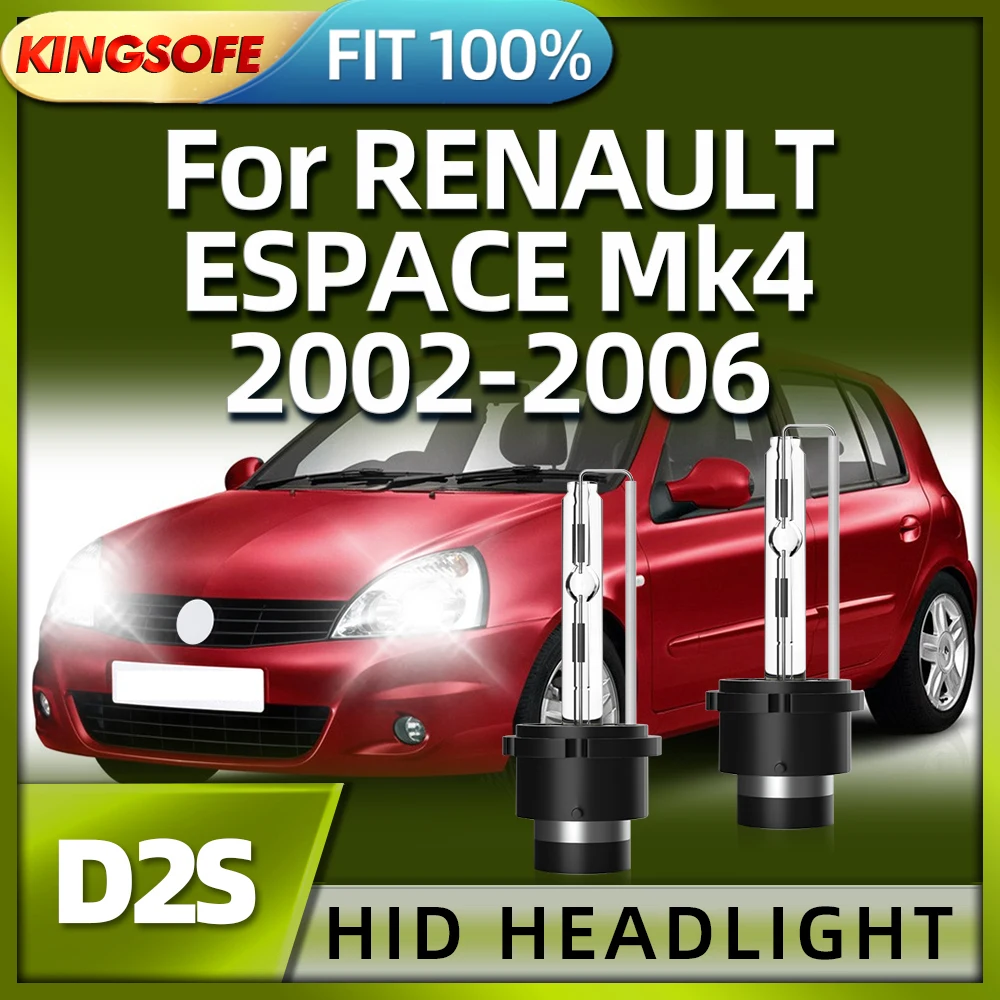 

Roadsun Original Xenon Bulb HID Light D2S Car Headlight 6000K For RENAULT ESPACE Mk4 2002 2003 2004 2005 2006