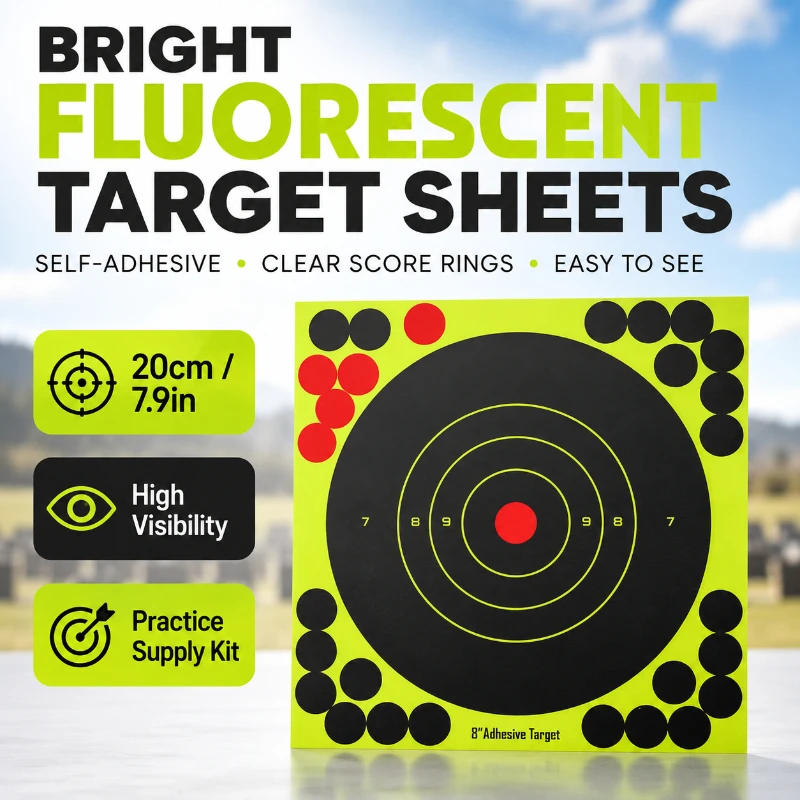 Thick Paper Material Hobby Marking Stickers Clear Score Rings Splatter Display Effect For Indoor & Outdoor Use