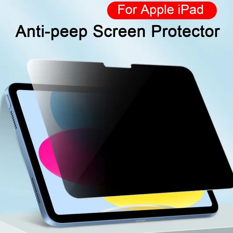 Suitable for iPad anti peeping paper film Air 11 inch A16 M3 full screen 13 inch 2025 tablet 180 degree anti peeping film view 3
