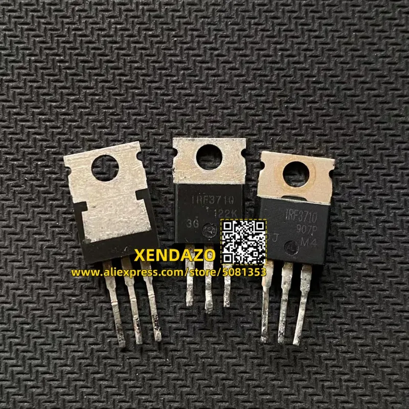 10pcs/lot IRF3710N IRF3710 IRF3710PBF TO-220 100V 57A Power MOSFET