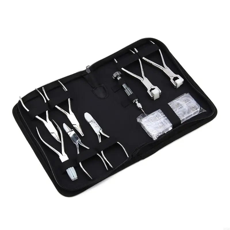 A0KE Glasses Screwdriver Set Professional Eyeglass Repair Set Tools