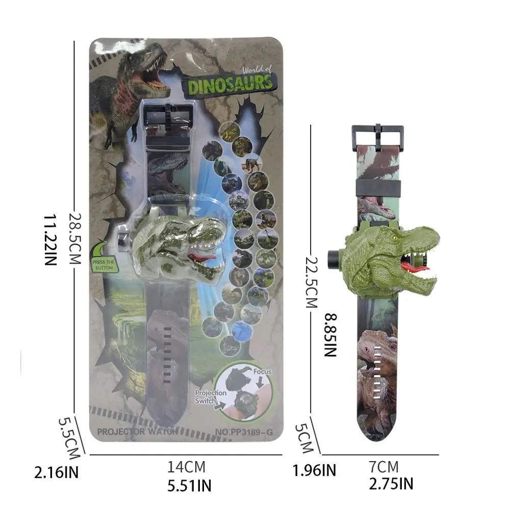 الأطفال الإلكترونية ترايسيراتوبس الطلاب على مدار الساعة التعليمية الكرتون ساعة اليد الرقمية ديناصور الإسقاط ووتش