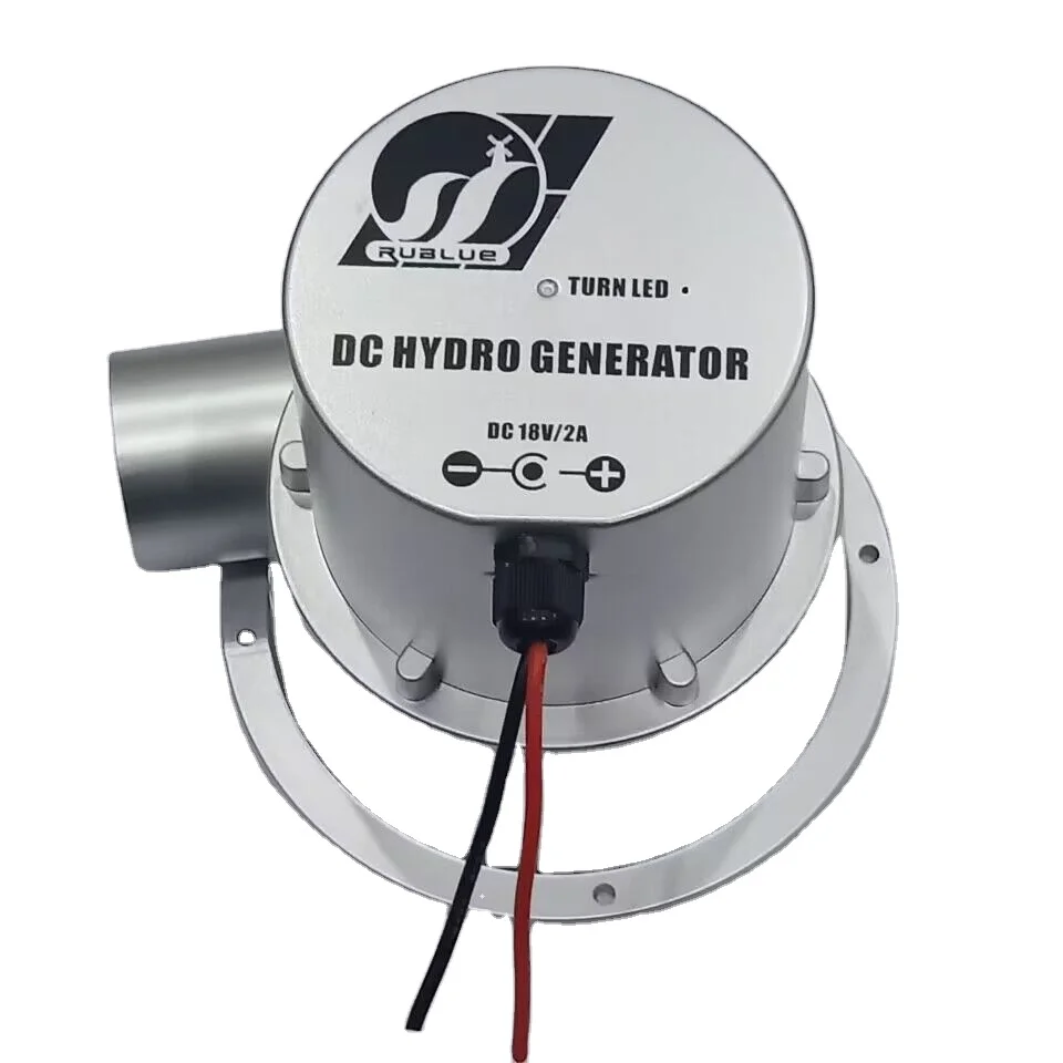 

DC 18V 36W output Induction Small Hydroelectric Generator Mini Hydroelectric Generator Hydro Generator Customized Head Power