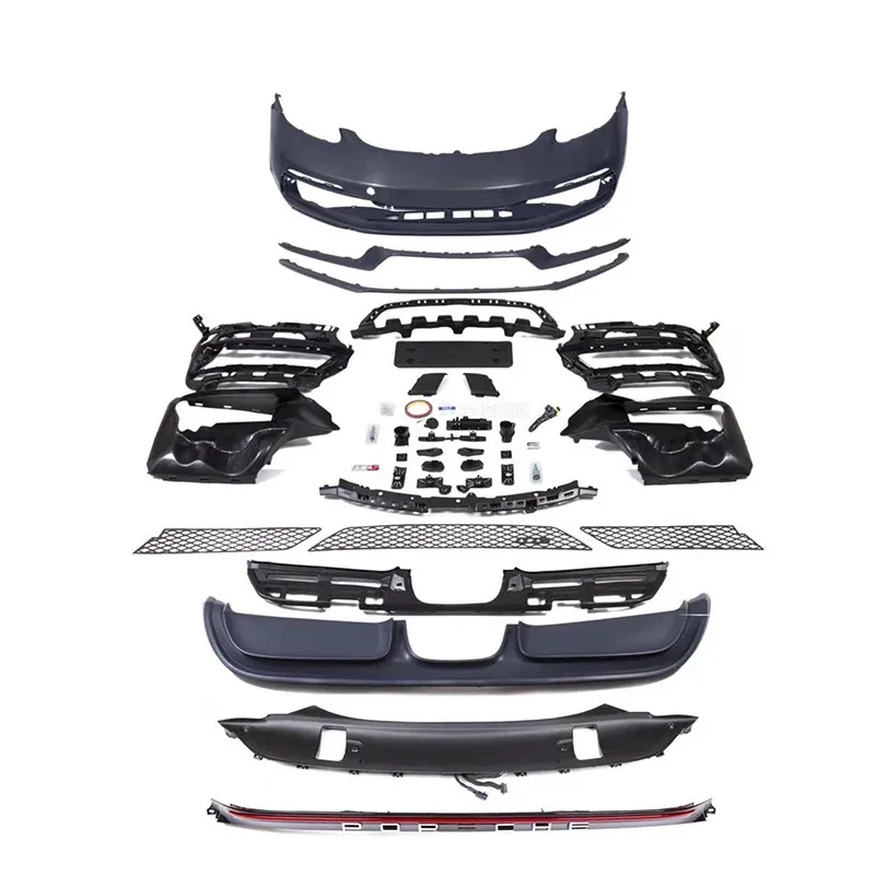 

Body Kit Boxster 718 Upgr GTS Bumper Rear Diffuser Through Strip Taillight Rbody Kits