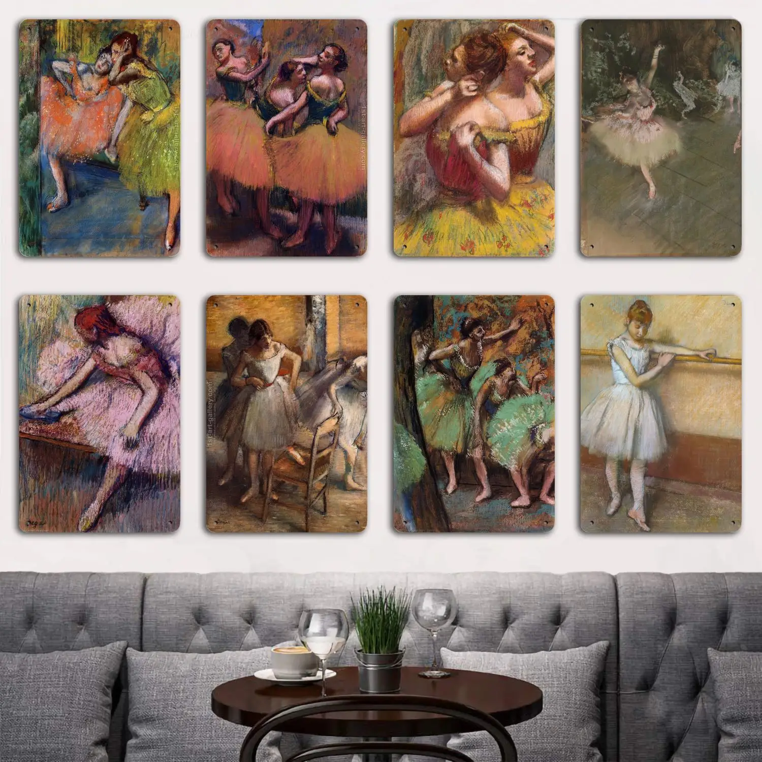 Edgar Degas poster Tin Metal Plaques and Signs Wall Decor, Captain Poster, Vintage Decor, Bar, Pub, Club, Wall Decoration