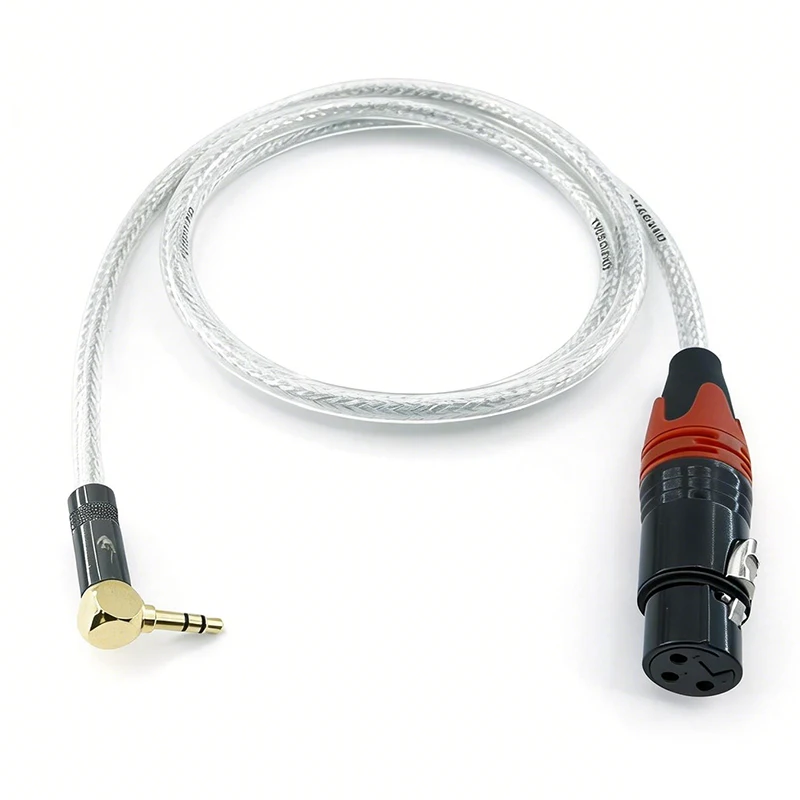 

XLR to 3.5mm Audio Cable Microphone Balanced Analog Audio Cord XLR Female to AUX 3.5mm Jack for Computer Phone Speaker Amplifier