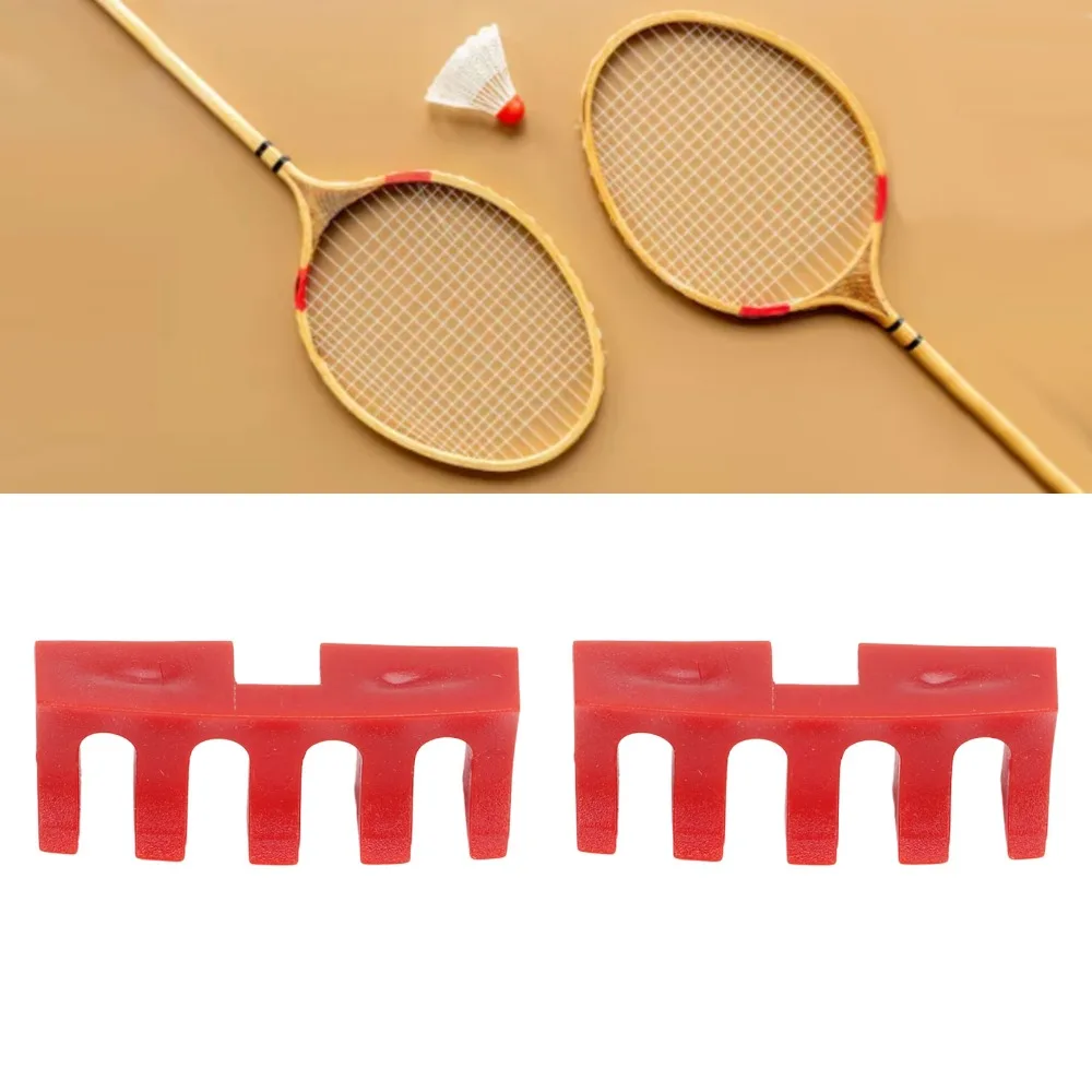 

2pcs Plastic Badminton Stringing Tool Sturdy Construction 4×1CM Stringing Machine Tool for for AEF, for EXTHREE