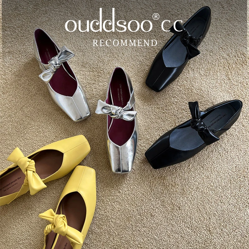 

Ods Women Brand Genuine Leather Leopard Shoes Buckle Strap Chunky Mid Heels Shoes Casual Office Dressy Loafers Spring Office 40