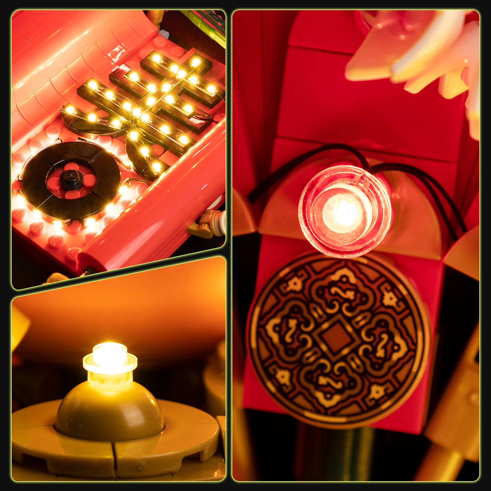 

LED Light Kit for LEGO Good Fortune 80117