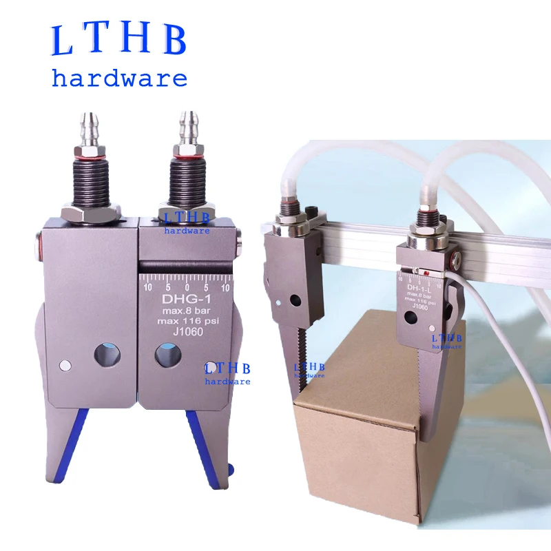 Pneumatic Gripper Single-sided Claw Extended Widened with Sensor Switch Clamp Injection Molding Machine Manipulator Accessories