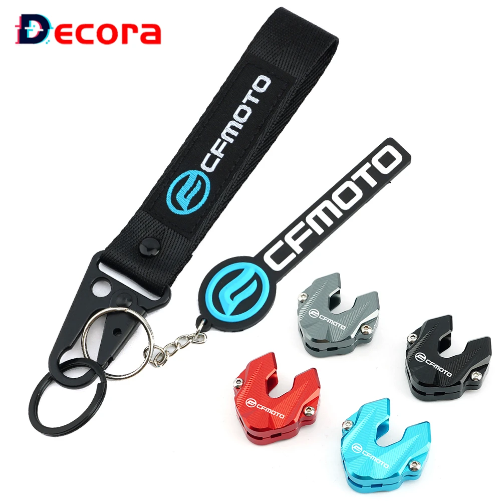 Motorcycle Key Cover Shell Case Protection & Keychain Keyring For Cfmoto My22 450SR 250SR 800MT CLX700 450 250 SR 800 MT 700 CLX