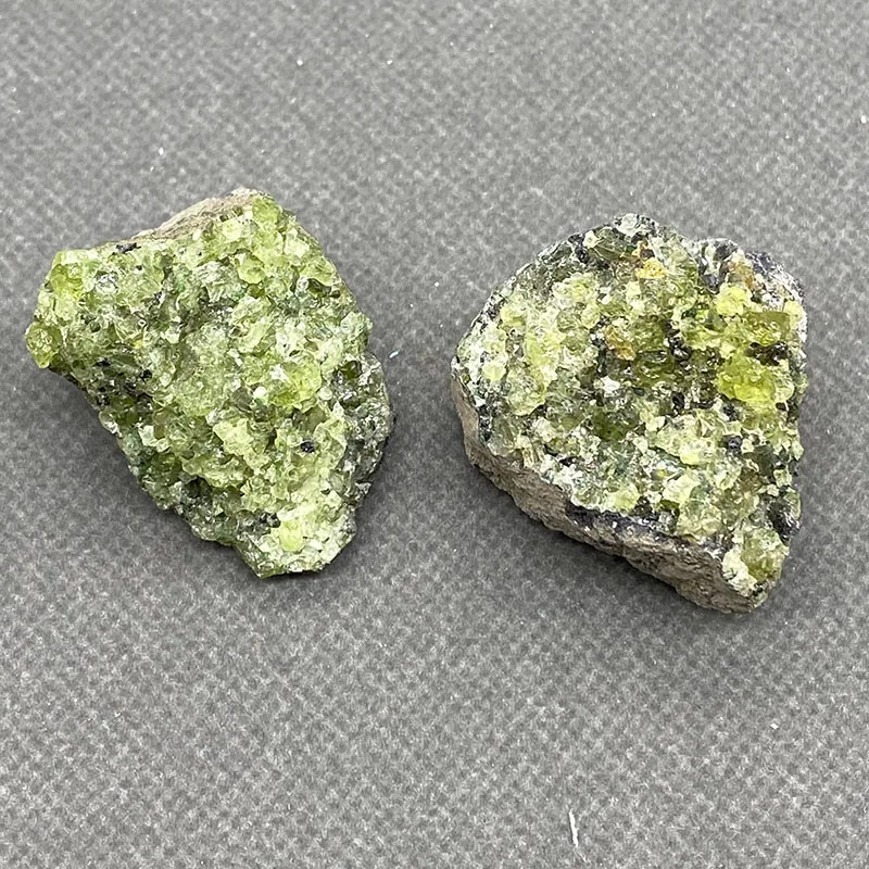 

100% natural Pendant beads olivine demantoid rough crystal quartz ore specimens Mineral rough gem stone