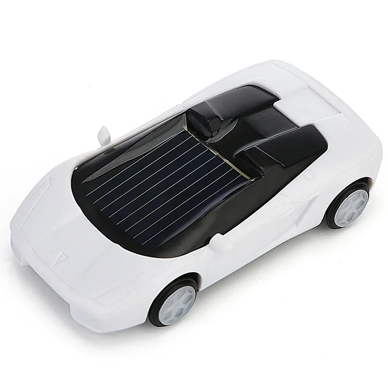 1Pcs Mini Cars Solar Powered Small Sports Cars Toys Technology Teaching and Exhibition Supplies Small Production Creative Gifts