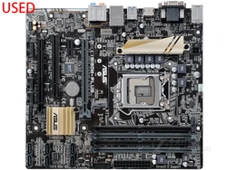 Asus PRIME B150M-PLUS 정품 데스크탑 인텔 B150 DDR4 마더보드, LGA 1151 i7, i5, i3, USB3.0, SATA3 중고