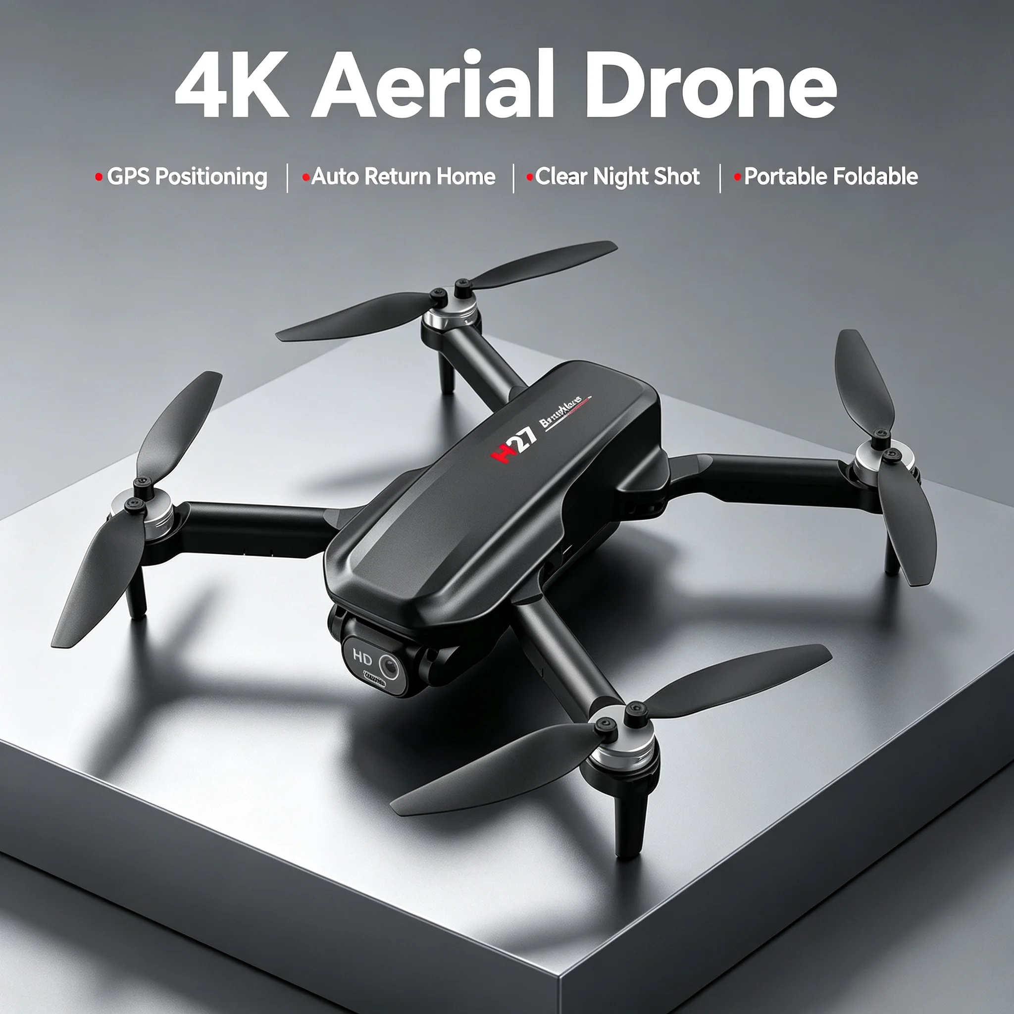Drone Camera Mount - Global Hit H27 Drone | Carbon