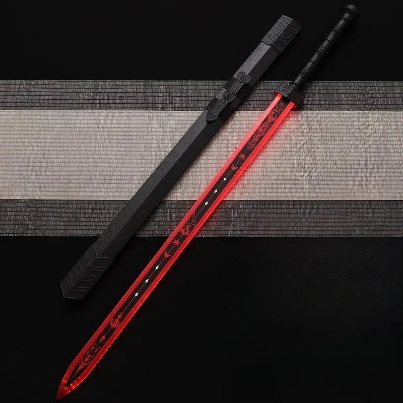 

100 см Han Sword Зарядный светящийся акрил АБС-пластик Белый дракон