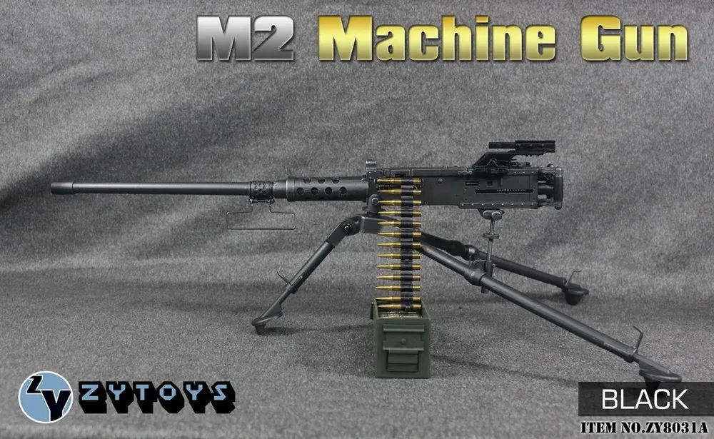 1/6 Scale Soldier Browning Heavy Machine Gun Model for12'' Action Figure