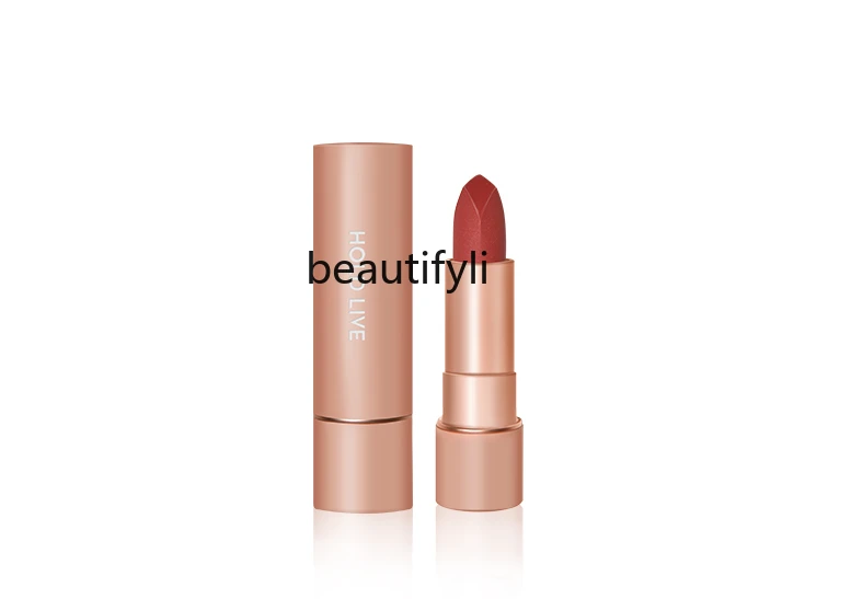 

Pink Velvet Fog Lipstick Peach Bean Paste Wood Rose Gold Flash Red Pear Color Small Powder Great Lip Lacquer Matte