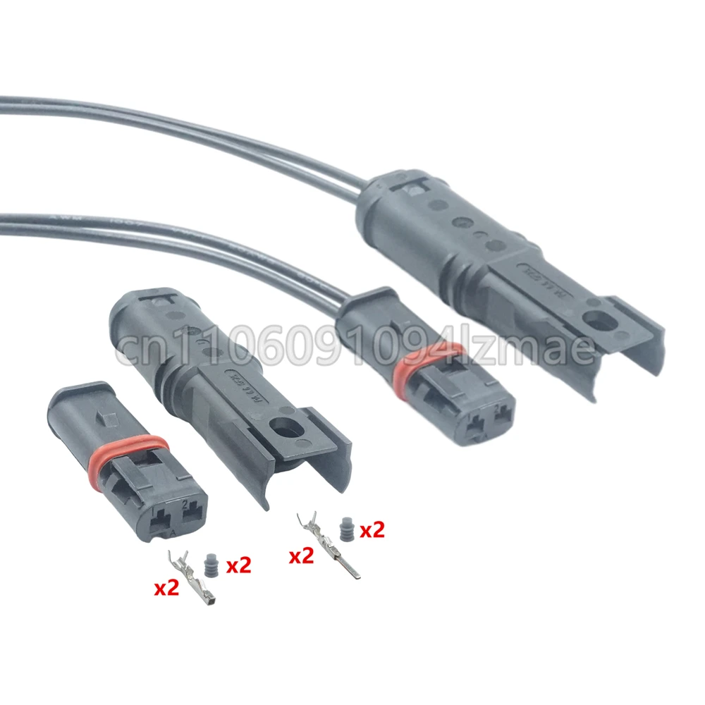 2 Pin AC Assembly Automobile Wiring Waterproof Socket Car Plastic Housing Sealed Connector 872-406-501 872-841-501 872406501