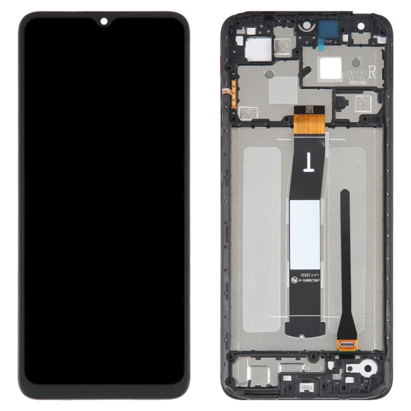 

6.71 inch IPS LCD Screen For Xiaomi Poco C55 4G / Redmi 12C 4G and Digitizer Assembly + Frame Repair Part