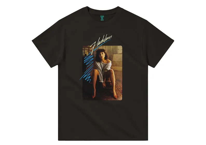 Flashdance, Adrian Lyne, Jennifer Beals, 1983 - HQ Retro Movie Print T-Shirt, Heavyweight Unisex Crewneck