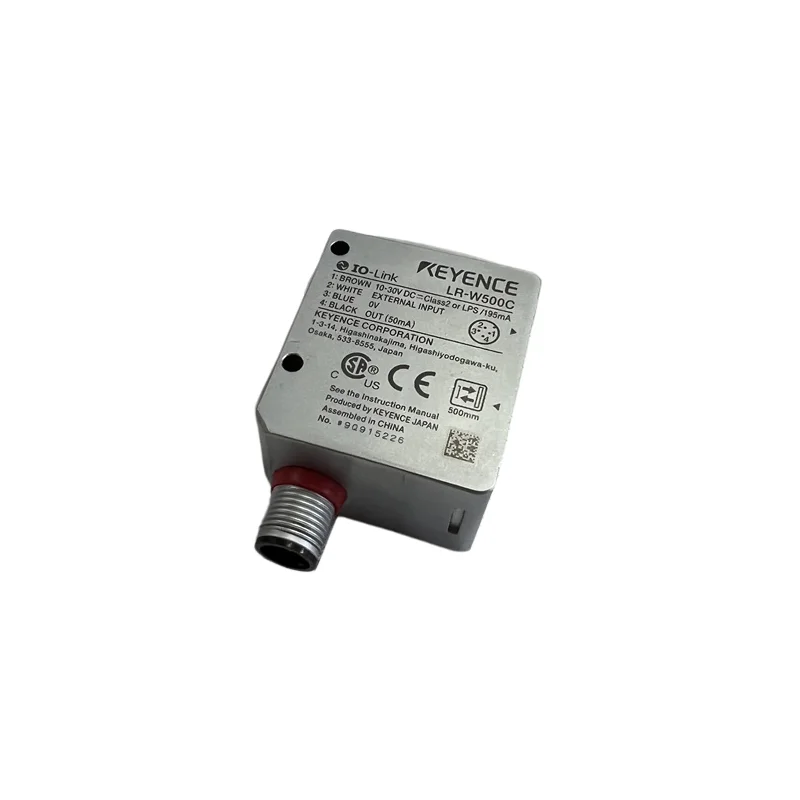 KEYENCE LR-W500C LR-W70 LR-W500 LR-W70C LR-WF10C Optoelectronic Sensor M12 Connector Type Used for Adhesive Testing in Stock