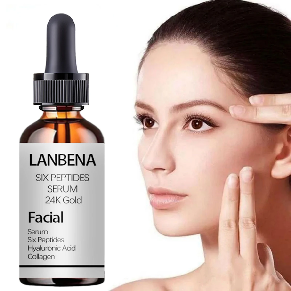 

Hexapeptide hyaluronic acid collagen essence reduces fine lines, tightens skin, and improves damaged skin