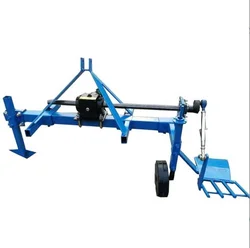 Four Wheel Tractor Suspension Farm Agricultural Equipment Harvesting Scallions Ginger Garlic Coriander Harvester Machine