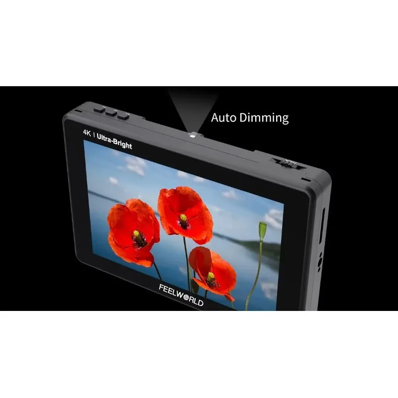 New FEELWORLD LUT7 7 Inch 2200nits 3D LUT Touch Screen DSLR Camera Field Monitor With Waveform VectorScope Histogram