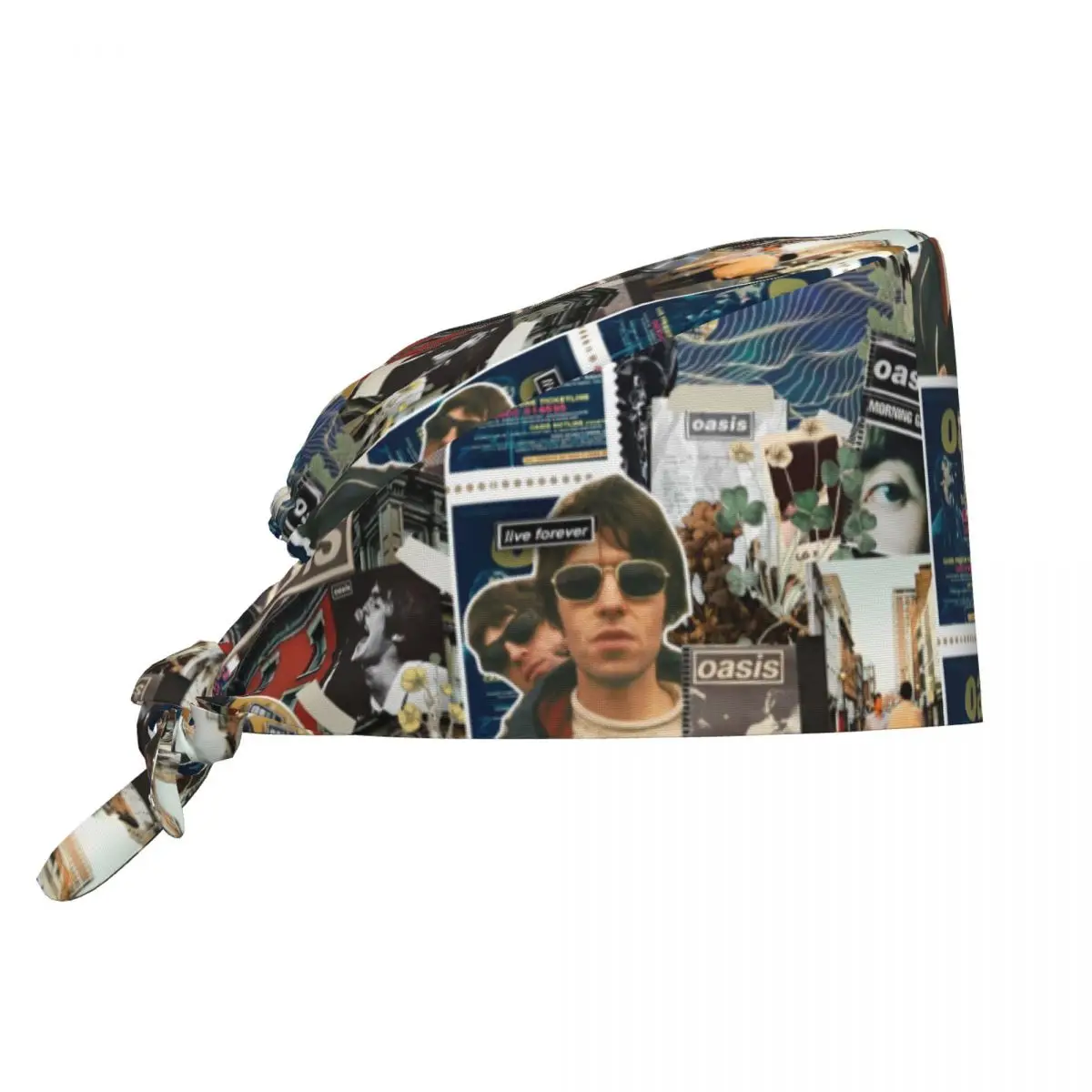 90 年代ロック音楽オペレーター看護外科キャップラボドクタースパワークキャップ帽子ヴィンテージ男性女性 O-Oasis スクラブキャップ