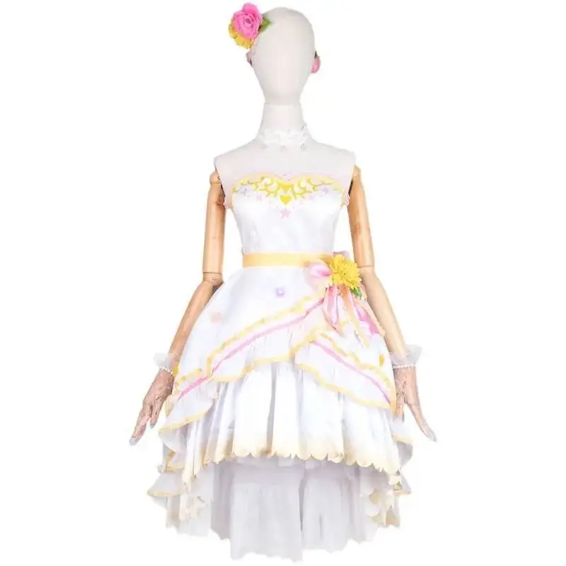 Game Pretty Derby Cosplay Costume Mayano Top Gun Cute Wedding Dress Women Party Outfits Halloween Carnival Uniforms Custom Made