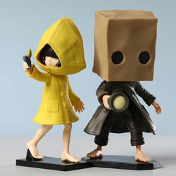 Hot Game Little Nightmares Six Mono Figure Doll PVC Desktop Toy Model do kolekcjonowania