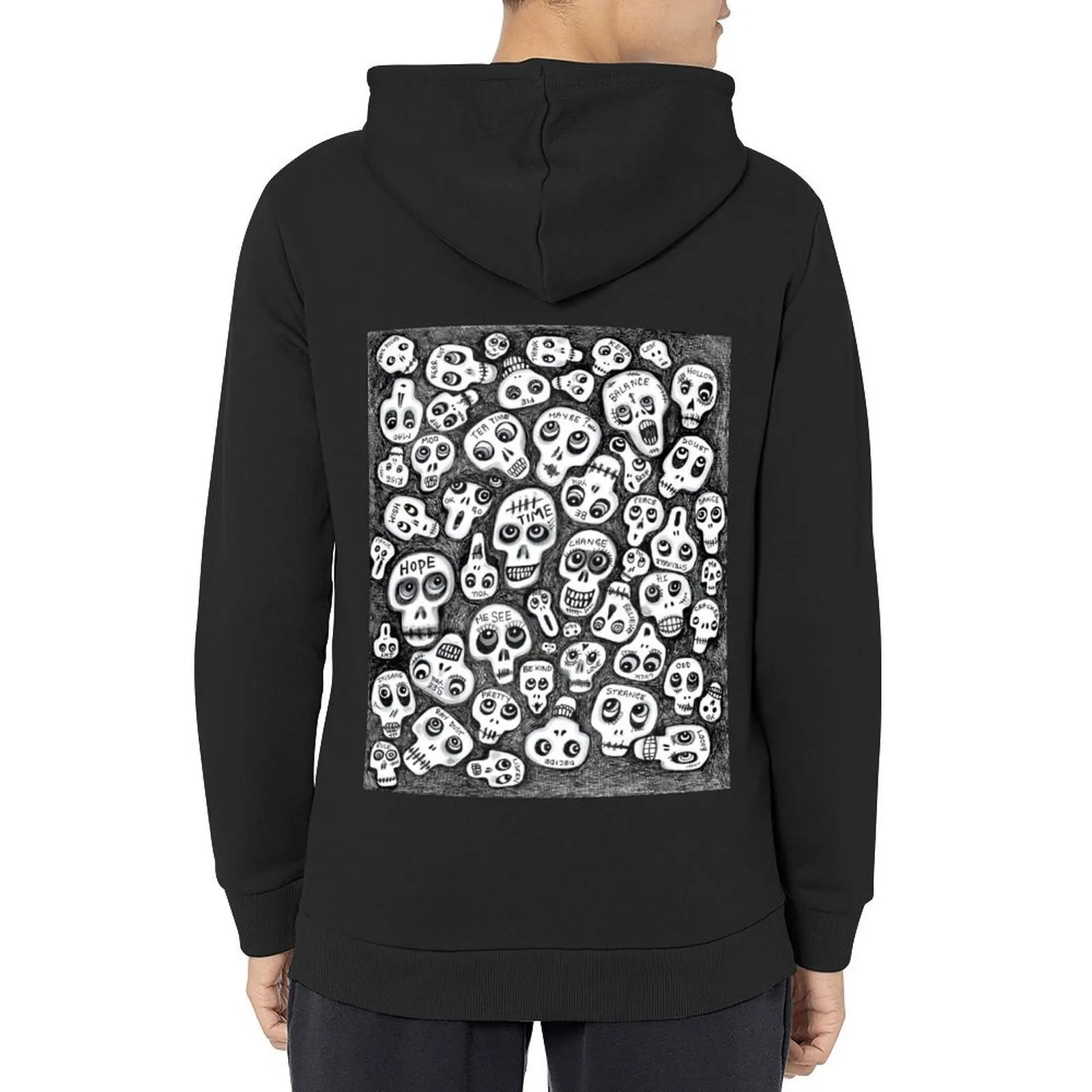 

The Skull People Art Hoodie autumn mens clothes clothes for men male clothes new in hoodies & sweat-shirt