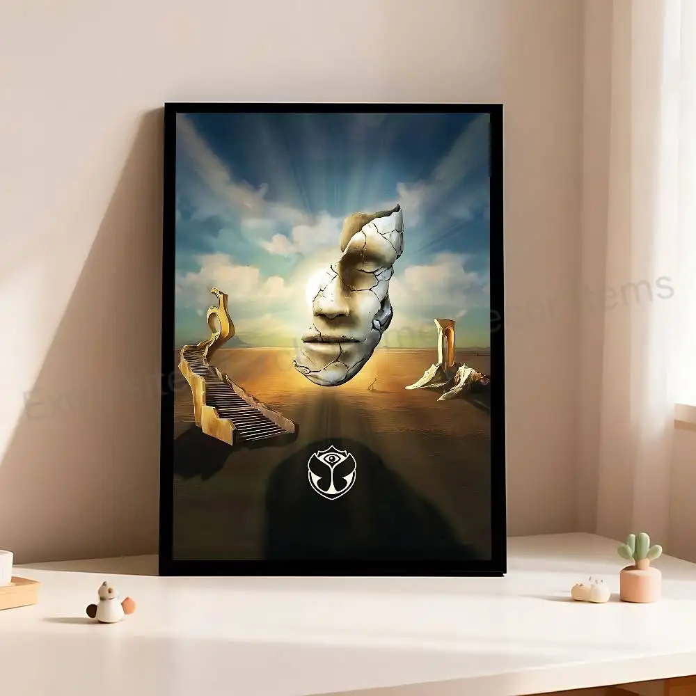 T-Tomorrowlands Trendy INS Style Poster Sticker Fashion Aesthetic Art Print for Dorm Home Wall Decoration