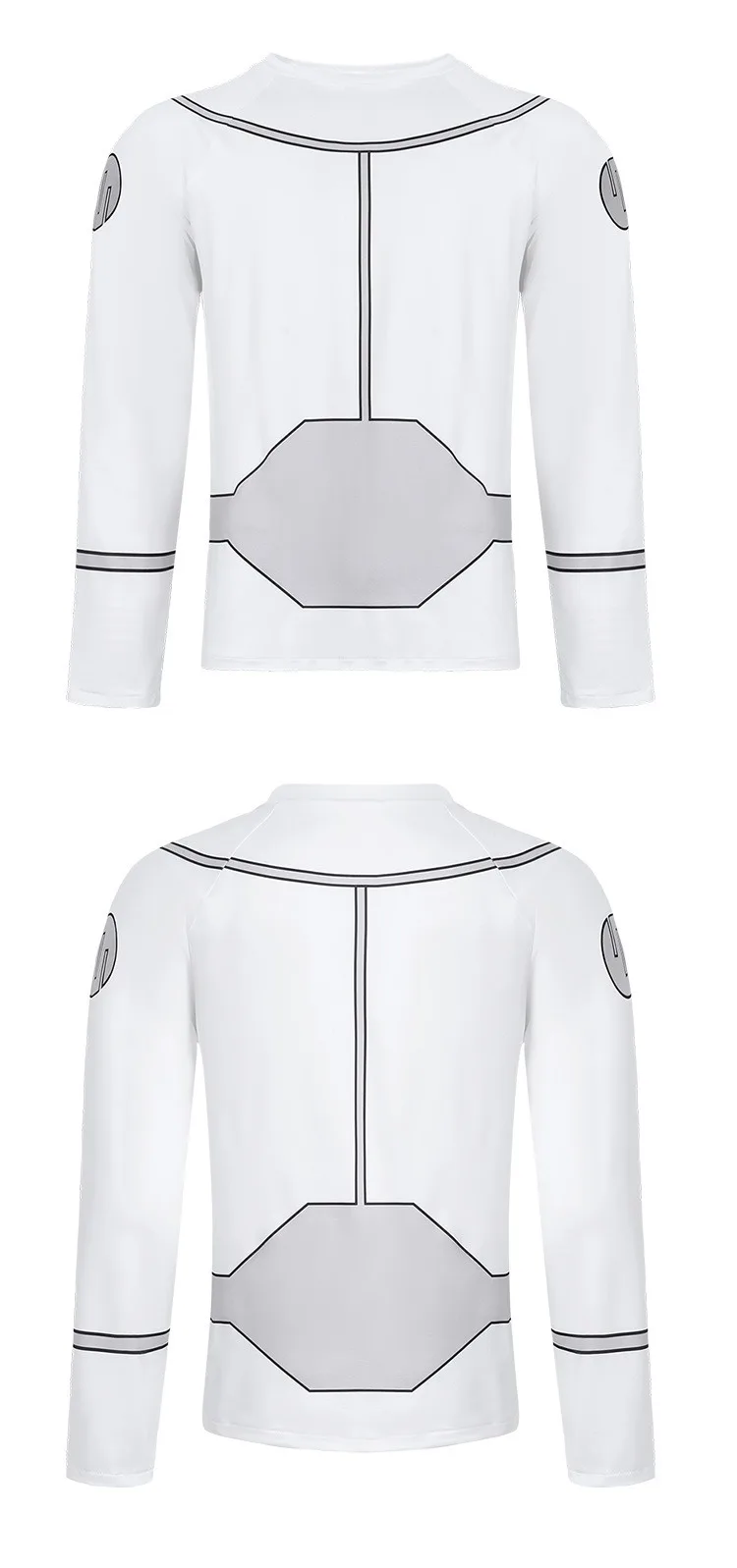 Viltrumite Kompressionsshirt Invincible Cosplay Rash Guard Tauch-T-Shirt BJJ Boxen MMA Bademode Herren Rashguards Gym Top Kleidung – Detail 5