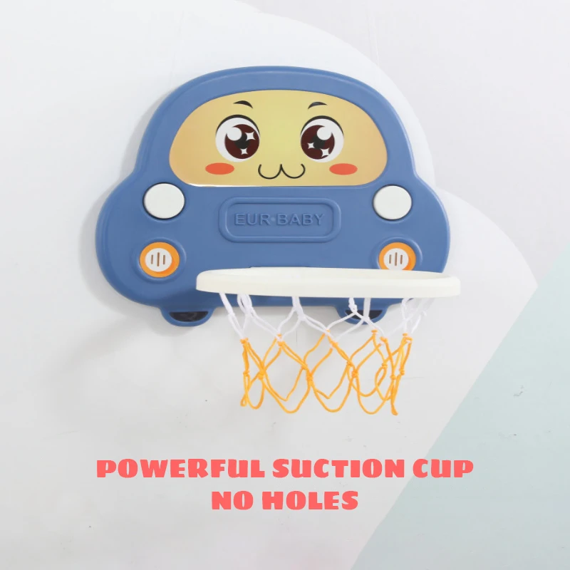 Portable Children's Basketball Hoop Toys Hanging Basketball Frame Rack Basket Wall With Music Throwing Sport Kids Toys For Boys