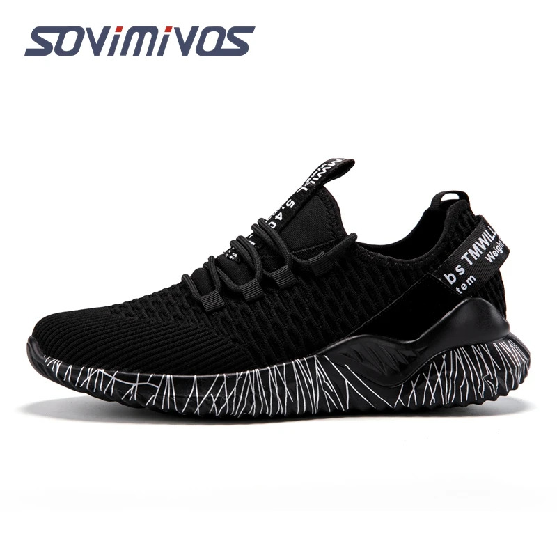 Mens Walking Shoes - Slip On Tennis Running Shoes Memory Foam Lightweight Work Sneakers for Indoor Outdoor Gym