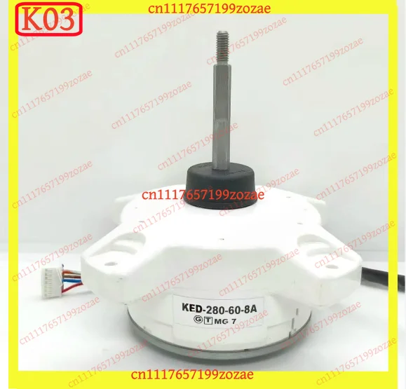 K03 k3 DC Outdoor Fan Motor KFD-280-60-8A KFD-280-60-8B 6016066 RXS72GV2C RXS60GV2C Replacement HVAC Condenser Blower Assembly