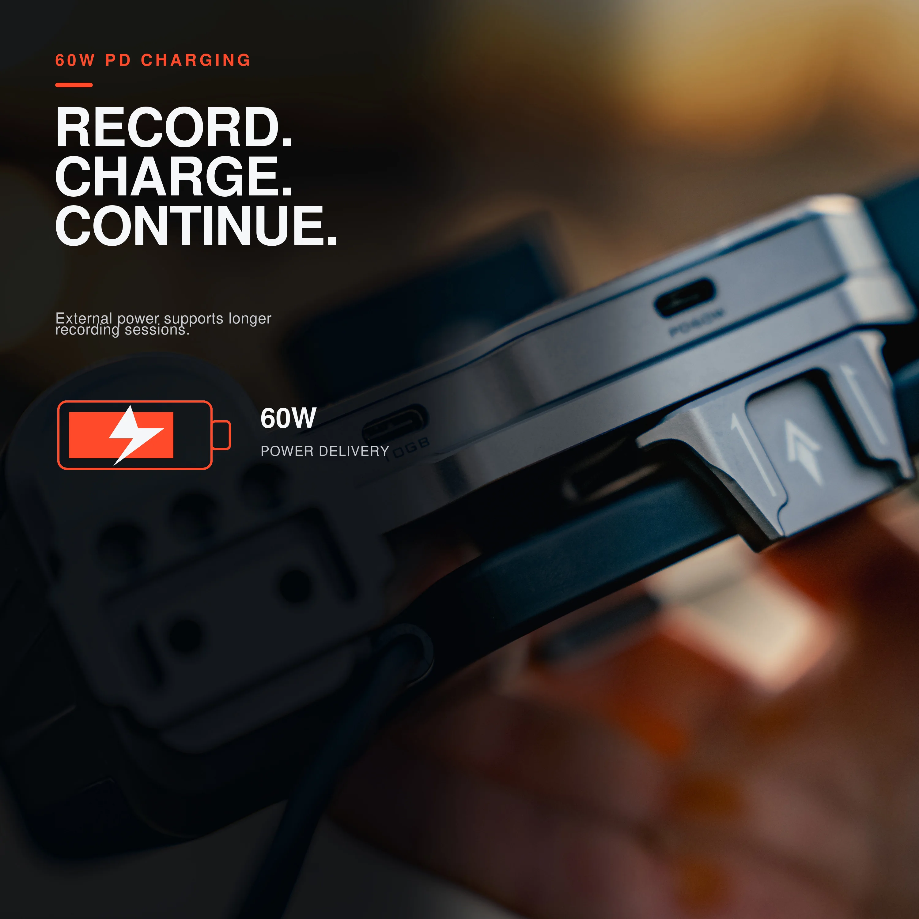 Freewell Smartphone SSD Hub Memory Expander Selfie Stick Unterstützung für M.2 SSDs bis zu 8 TB Telefonhalter Fotografie Zubehör – Detail 4