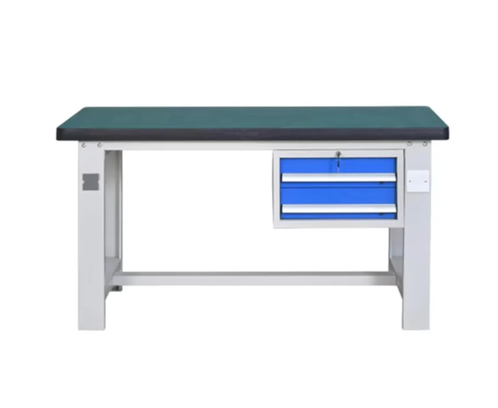 Stół warsztatowy przemysłowy, wytrzymały, antystatyczny (ESD)
