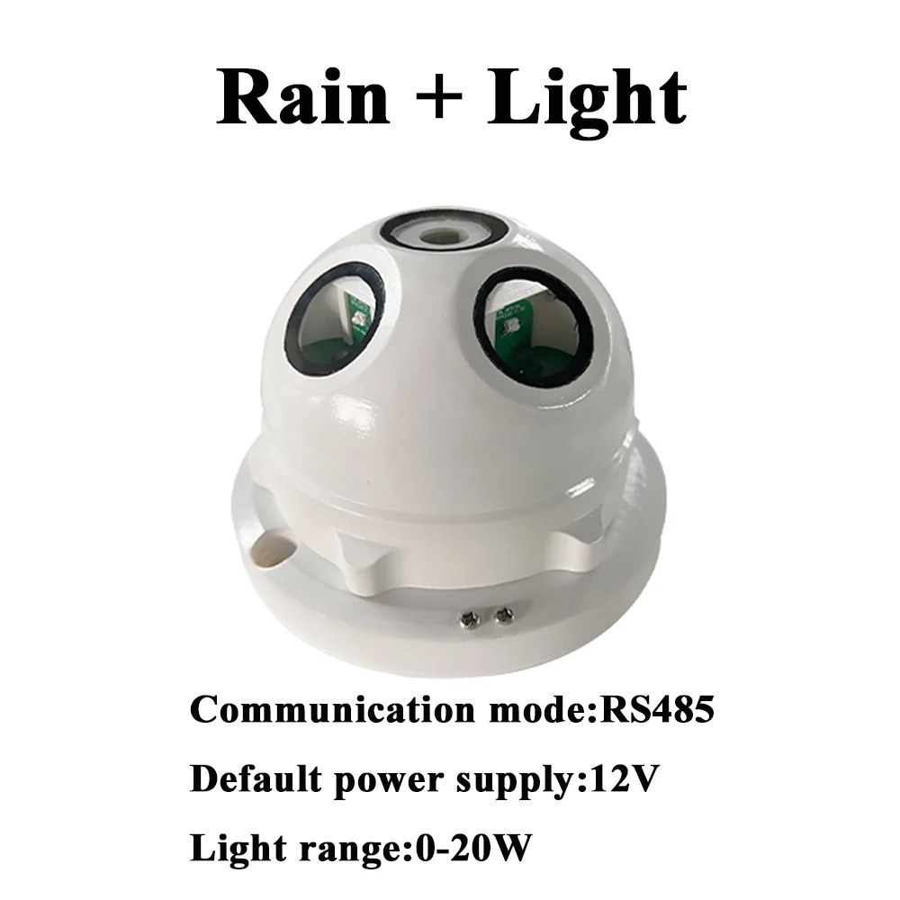 Agrometeorological Pulse Monitoring Station 485 Rainfall Monitoring Station Precipitation Transmitter Optical Rainfall Sensor