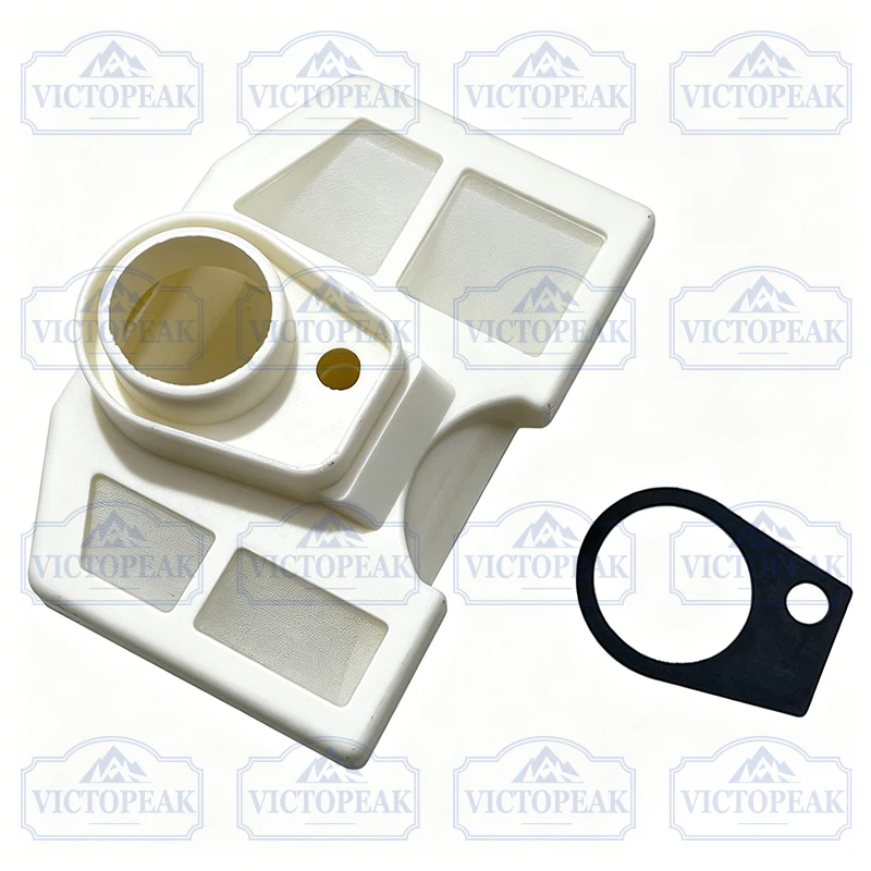 Garden Tool Parts Accessories Petrol Chainsaw Air Filter with Sealing Ring for 5200 Chain Saw