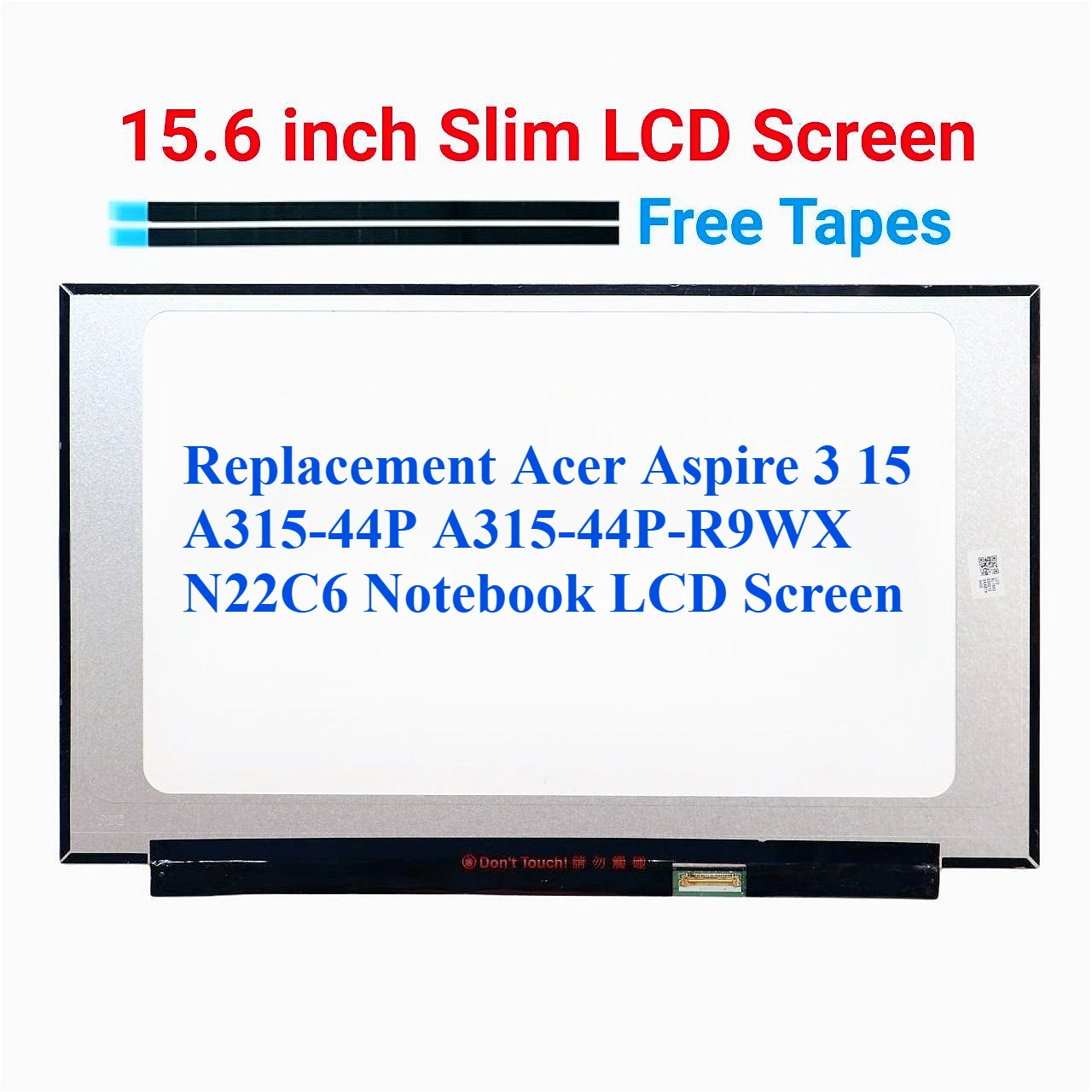 For Acer Aspire 3 15 A315-44P A315-44P-R9WX N22C6 Notebook LCD Screen