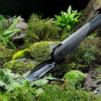 For NexTool Outdoor Multi-functional Shovel 7 In 1 Camping Folding Shovel Survival Tool Hoe Axe Hammer Multitool Wood Saw Knife