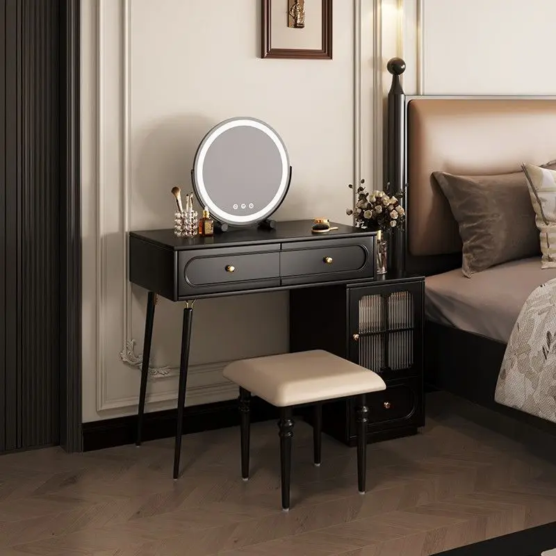 HYS American retro dresser storage integrated modern simple small apartment auxiliary cabinet bedroom advanced sense